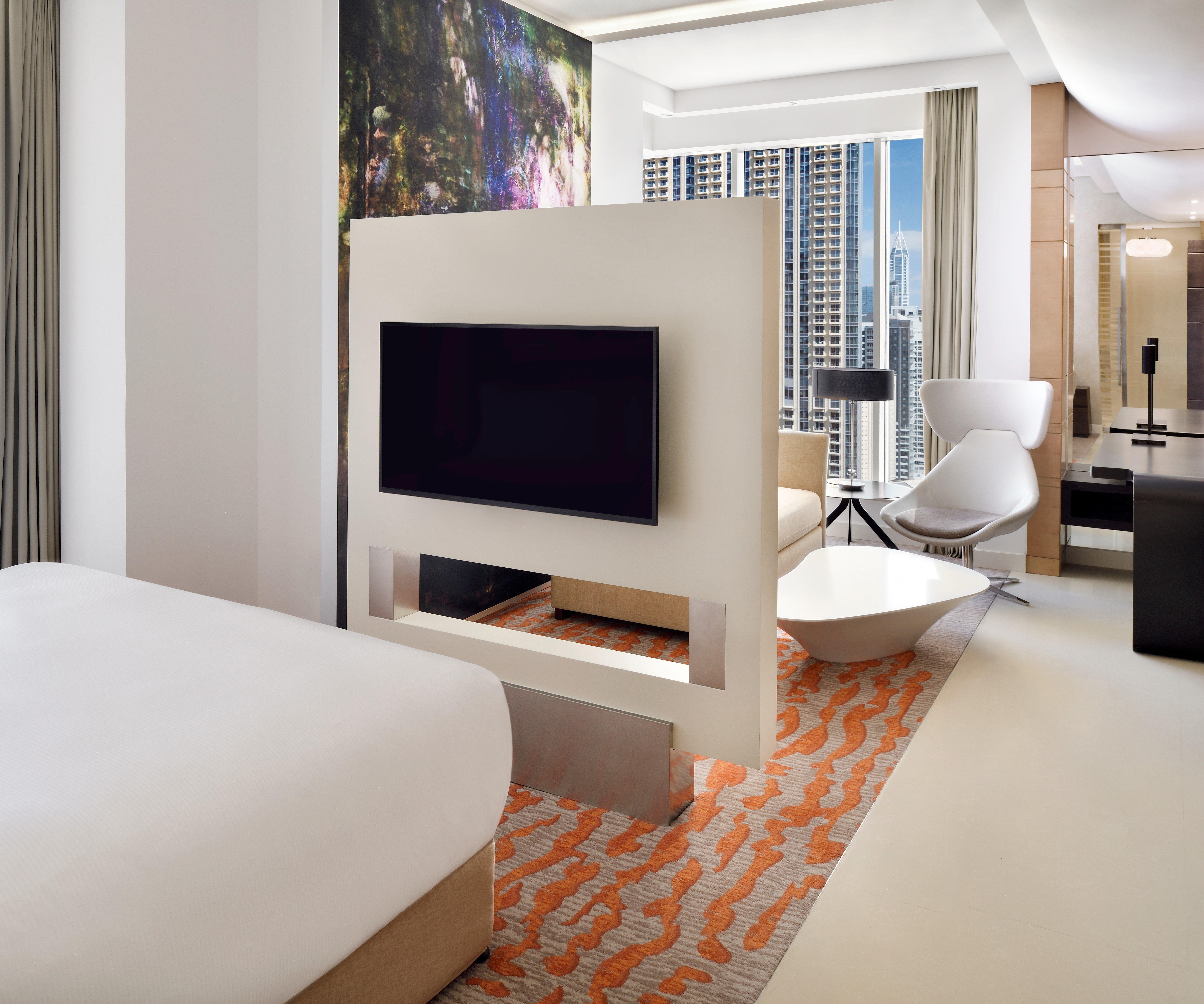 คราวน์ พลาซา ดูไบ มารีนา Hotel ภายนอก รูปภาพ A room at the hotel