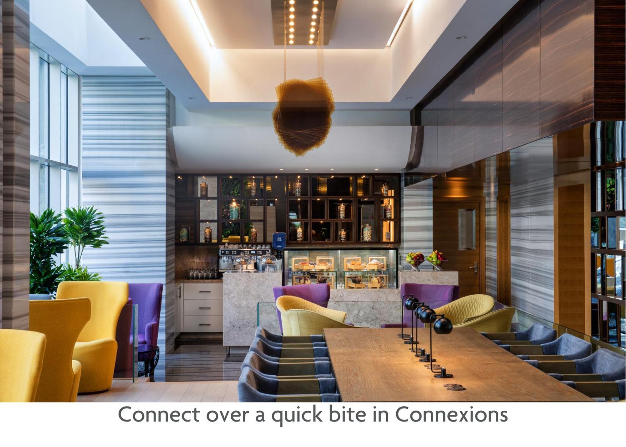 คราวน์ พลาซา ดูไบ มารีนา Hotel ภายนอก รูปภาพ Conexions