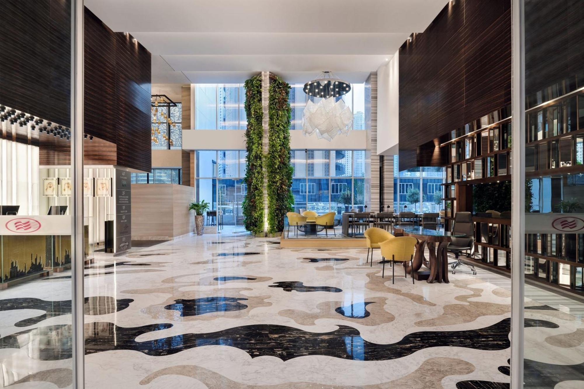 คราวน์ พลาซา ดูไบ มารีนา Hotel ภายนอก รูปภาพ Lobby